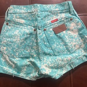 Wrangler Turquoise Shorts